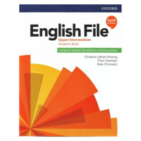 English File Fourth Edition Upper Intermediate Student´s Book with Student Resource Centre Pack 