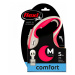 Vodítko Flexi New Comfort páska M 5m červené