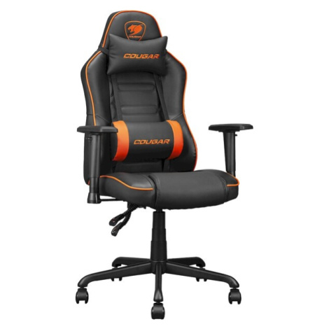 Cougar Fusion S herní židle černá/oranžová