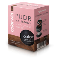 Colorwin pudr na šediny světle hnědý 3.2g