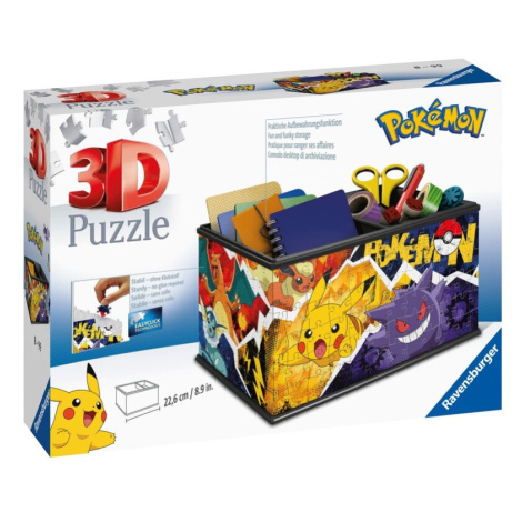 RAVENSBURGER - Úložná krabice pokémon 216 dílků