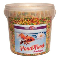 Cobbys Pet Pond Granules Colour Small 1l / 100g kbelík