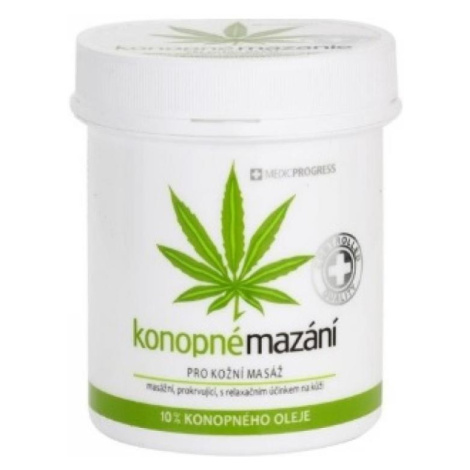 MEDICPROGRESS Konopné mazání 10% 250 ml