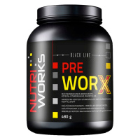 NutriWorks Pre Worx 480g - borůvka