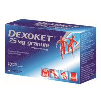 DEXOKET 25MG POR GRA SOL 10