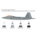 Model Set letadlo 72011 - 1:72 F-22 Raptor (1:72)