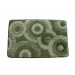 Top textil Koupelnová předložka Comfort 50x80cm - zelené kruhy