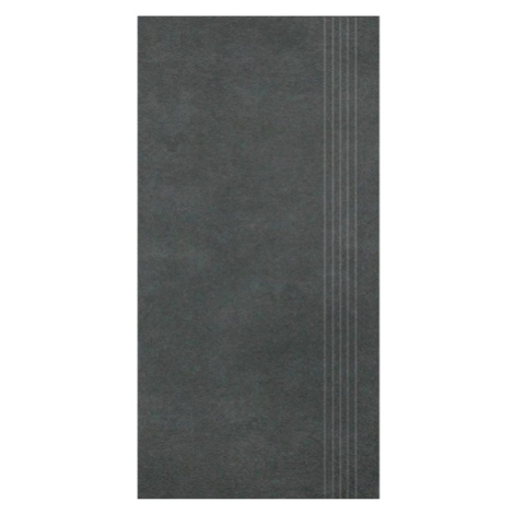 Schodovka Rako Extra černá 30x60 cm mat DCPSE725.1