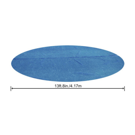 BESTWAY 58252 - Solarní plachta na bazén 417 cm modrá kulatá