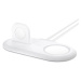 SPIGEN MAGFIT DUO APPLE MAGSAFE & APPLE WATCH CHARGER STAND WHITE (AMP02797)