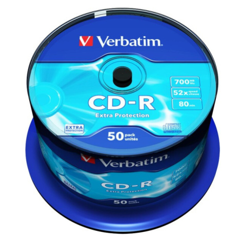 VERBATIM CD-R(50 ks)Spindle/Extra Protection/DL/52x/700MB