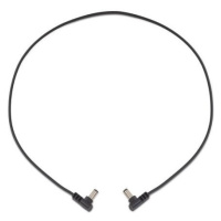 Rockboard Flat Power Cable - Black 60 cm / 23,62 angled/angled