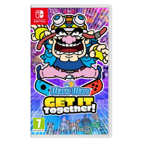 SWITCH WarioWare: Get It Together! + klíčenka, plakát a samolepky NINTENDO