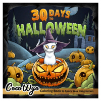 30 Days to Halloween, antistresové omalovánky, Coco Wyo