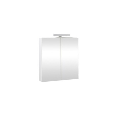 Krajcar zrcadlová skříňka s osvětlením 79,6 x 75 x 17 cm bílá ZP2.80