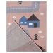 Hanse Home Collection koberce Dětský koberec Adventures 104538 Rose - 120x170 cm