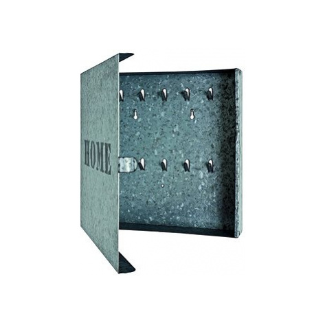 Skříňka na klíče Hame, 25 cm, šedá