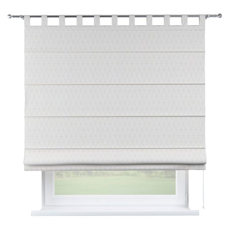 Dekoria Římská roleta Verona, béžový vzor na krémově bílém podkladu, Sunny, 143-94