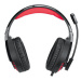 Marvo HG9022, sluchátka s mikrofonem, ovládání hlasitosti, černo-červená, 7.1 (virtualně), LED,p