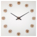 KUBRi 0001A - dubové hodiny české výroby se zobrazením 12 časových zón
