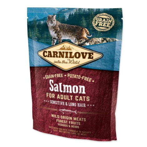 Krmivo Carnilove Adult Cats sensitive & Long Hair Salmon 0,4kg