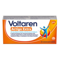 Voltaren Actigo Extra 25 mg tablety proti bolesti 20 tablet