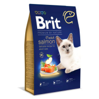 Brit Premium by Nature Cat Adult - losos 8 kg