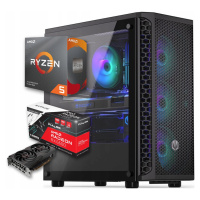 Bsg Striker Počítač pro hry Herní Ryzen 5 32GB 1TB Ssd Rx 6600 Win11