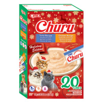 CHURU Holiday edition box krémových pamlsků pro kočky 20x14 g