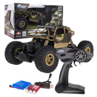 mamido Terénní autíčko na dálkové ovládání Crawler Forester 1:18 hnědé RC