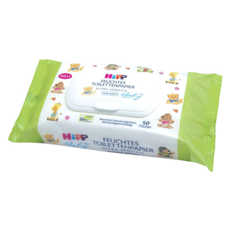 HIPP BABYSANFT Vlhčený toaletní papír ULTRA SENSITIVE 50 ks