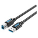 Vention USB 3.0 Male to USB-B Male Printer Cable 2M Black PVC Type