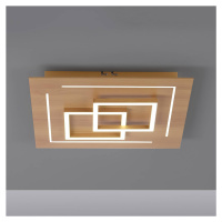 Q-Smart-Home Paul Neuhaus Q-LINEA LED stropní světlo dřevo 40cm