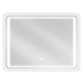 MEXEN Zusa zrcadlo s osvětlením 80 x 60 cm, LED 600 9808-080-060-611-00