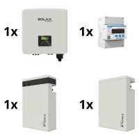 SolaX Power Sol. sestava: 15kW SOLAX měnič 3f + 11,6kWh TRIPLE Power baterie + elektroměr 3f