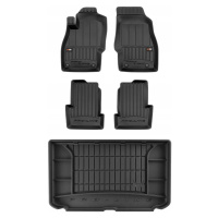 Set 3D gumové autokoberce rohož Opel Corsa E Hatchback 2014-2019 g