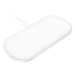 ChoeTech 5-Coils Dual Wireless Fast Charger Pad 2x 10W White