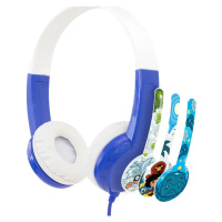 Sluchátka Wired headphones for kids Buddyphones Discover, Blue (727542484302)