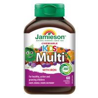 JAMIESON - Multi Kids multivitamin tablety na cucání pro děti 60 tbl.