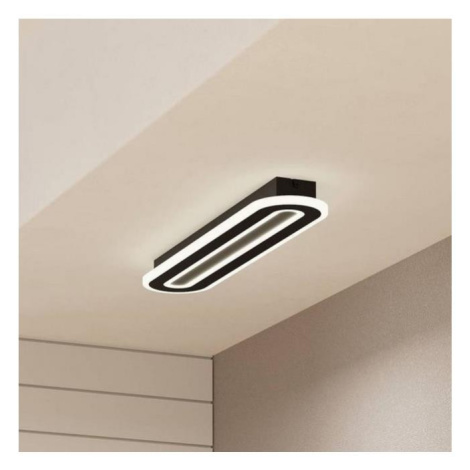 Eglo 901243 - LED Stmívatelné stropní svítidlo MACCHIONI LED/20W/230V černá + DO 901243