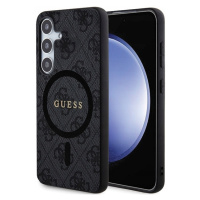 Exkluzivní pouzdro Guess pro MagSafe pro Galaxy S24, kožený obal, case