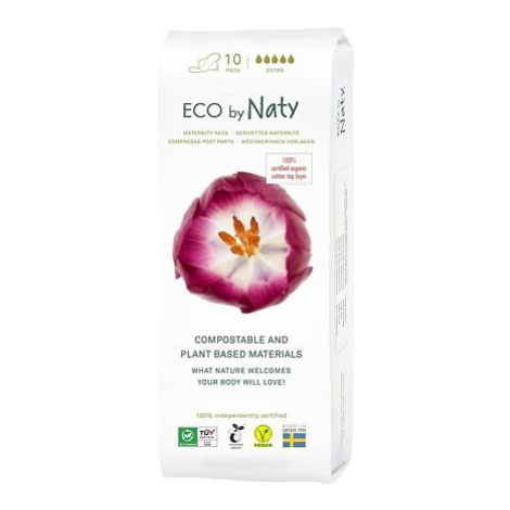 Eco by Naty Dámské mateřské vložky po porodu (10 ks)