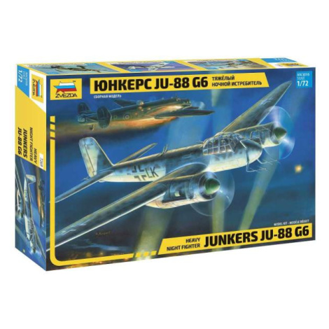 Model Kit letadlo 7269 - Junkers JU-88 G6 (1:72) Zvezda