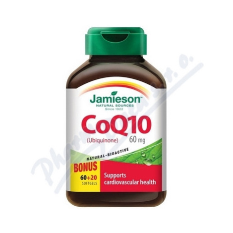 JAMIESON Koenzym Q10 60 mg cps.60+20