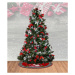 Podložka pod Vánoční stromek - YX22025 červená