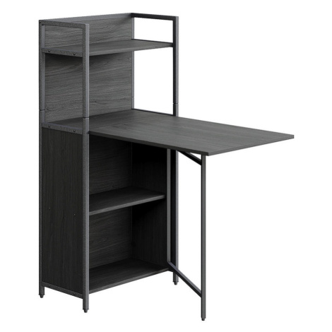 Vicco PSACÍ STŮL Savio, Černá, 30-100 x 57 cm se sklopnou deskou stolu