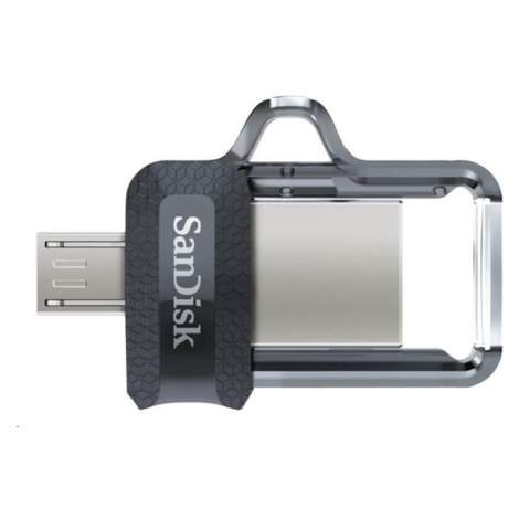 SanDisk Ultra Dual USB Drive m3.0 flash disk 32 GB SDDD3-032G-G46 Stříbrná