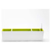 Bílo-zelený samozavlažovací truhlík, délka 78 cm Berberis - Plastia