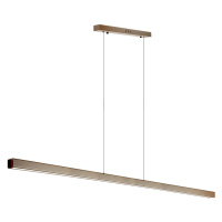 SX41-150CM-60W-BR | Moderní obdélníkové závěsné svítidlo | dálkové ovládání | LED | Hnědý