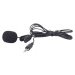 GEMBIRD mikrofon s klipsnou, MIC-C-01, černý
